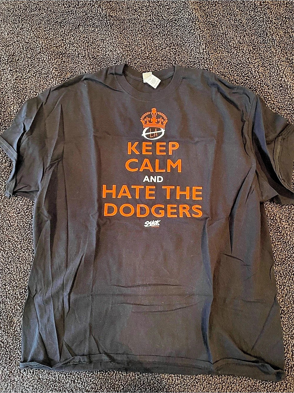 Trevco Men's Graphic Tee in Black & Orange Size XXL